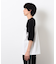 裾スピンドルラグラン５分袖Ｔシャツ