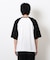 裾スピンドルラグラン５分袖Ｔシャツ