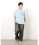 ライトオンスデニムタックワイドパンツ