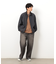 ライトオンスデニムタックワイドパンツ