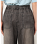 ライトオンスデニムタックワイドパンツ
