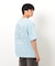 バック＆胸刺繍ウェーブロゴ半袖Ｔシャツ