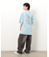 バック＆胸刺繍ウェーブロゴ半袖Ｔシャツ