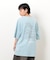 バック＆胸刺繍ウェーブロゴ半袖Ｔシャツ