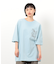 バック＆胸刺繍ウェーブロゴ半袖Ｔシャツ