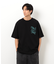 バック＆胸刺繍ウェーブロゴ半袖Ｔシャツ