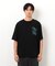 バック＆胸刺繍ウェーブロゴ半袖Ｔシャツ