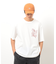 バック＆胸刺繍ウェーブロゴ半袖Ｔシャツ