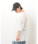 バック＆胸刺繍ウェーブロゴ半袖Ｔシャツ