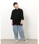 ストライプレースシャツ