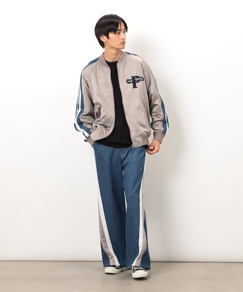  PARTY デニムチュールブルゾン　ブルー ブルー系 | ジョンブル公式通販/JOHNBULL ONLINE STORE