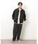 ナイロンストレッチブルゾン