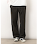 ナイロンストレッチワイドパンツ