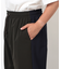 ナイロンストレッチワイドパンツ