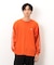 袖＆バックプリント長袖Ｔシャツ