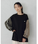 袖＆バックプリント長袖Ｔシャツ