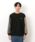 袖＆バックプリント長袖Ｔシャツ