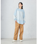 スプレー加工×ロゴ刺繍長袖Ｔシャツ
