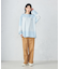 スプレー加工×ロゴ刺繍長袖Ｔシャツ