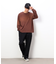 スプレー加工×ロゴ刺繍長袖Ｔシャツ