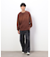 スプレー加工×ロゴ刺繍長袖Ｔシャツ