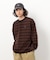ランダムボーダー 長袖Ｔシャツ