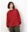 ランダムボーダー 長袖Ｔシャツ