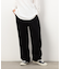 裏毛 ワイドパンツ
