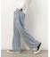 フロスト加工裏毛 パンツ
