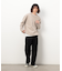 チェック切り替え プルオーバー