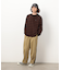 ストレッチツイルワイドテーパードラインパンツ