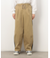 ストレッチツイルワイドテーパードラインパンツ