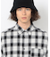 切り替えチェックシャツ