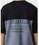 バックプリント 布帛切り替えTシャツ