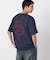 バックサークルロゴ刺繍 半袖Tシャツ
