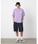 バックサークルロゴ刺繍 半袖Tシャツ