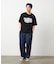 カスレロゴプリント フロスト半袖Tシャツ