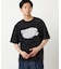 カスレロゴプリント フロスト半袖Tシャツ