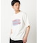 カスレロゴプリント フロスト半袖Tシャツ