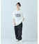 カスレロゴプリント フロスト半袖Tシャツ