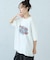 カスレロゴプリント フロスト半袖Tシャツ