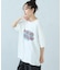 カスレロゴプリント フロスト半袖Tシャツ