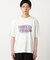 カスレロゴプリント フロスト半袖Tシャツ