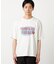 カスレロゴプリント フロスト半袖Tシャツ