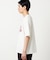 カスレロゴプリント フロスト半袖Tシャツ