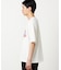 カスレロゴプリント フロスト半袖Tシャツ
