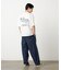 バックロゴ刺繍 半袖Tシャツ