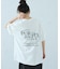 バックロゴ刺繍 半袖Tシャツ