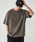 バックプリント フロスト半袖Tシャツ