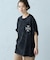 バックプリント フロスト半袖Tシャツ
